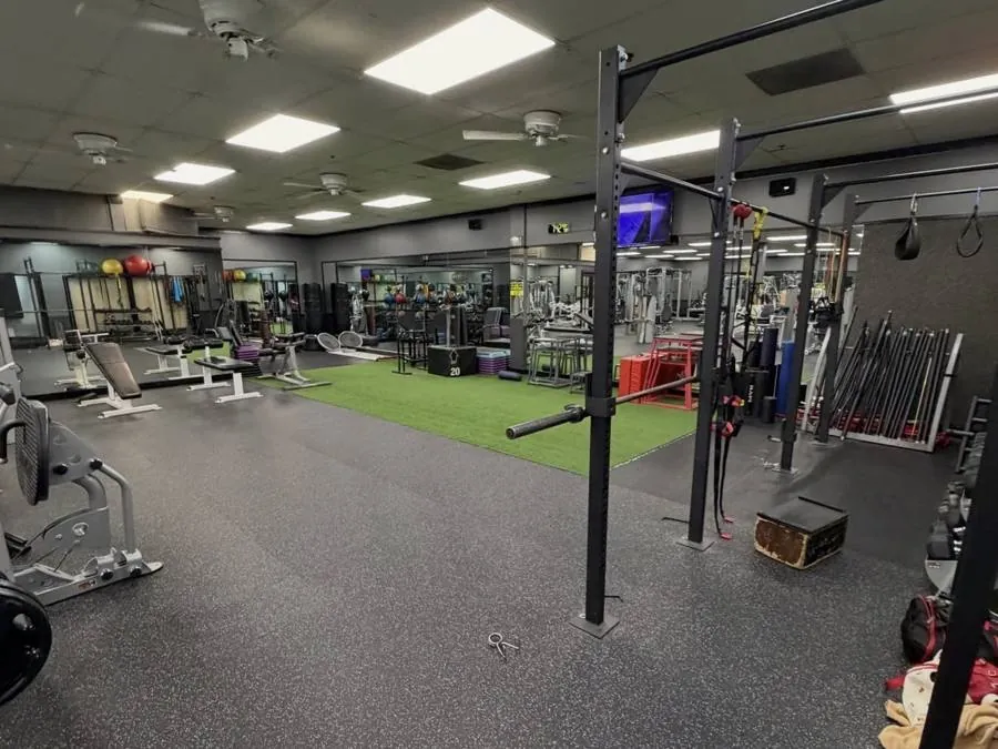 Turf lane and rig at The Firm Fitness